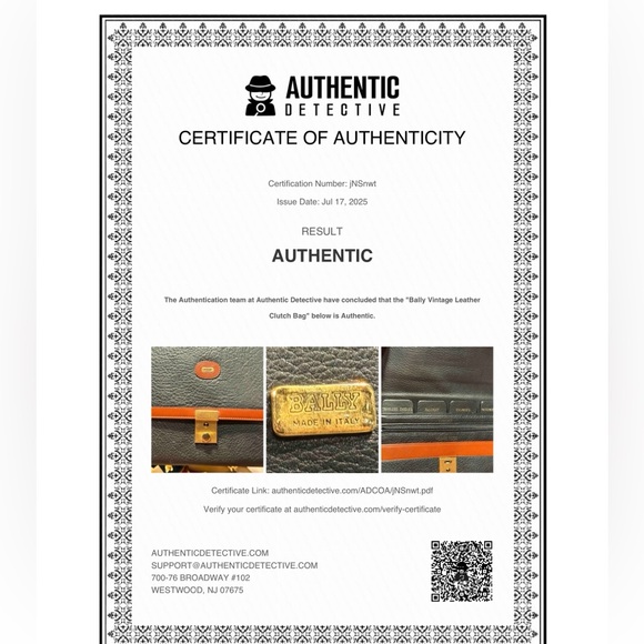 Bally Vintage Leather Clutch Bag Black Brown Gold Hardware - Picture 2 of 10